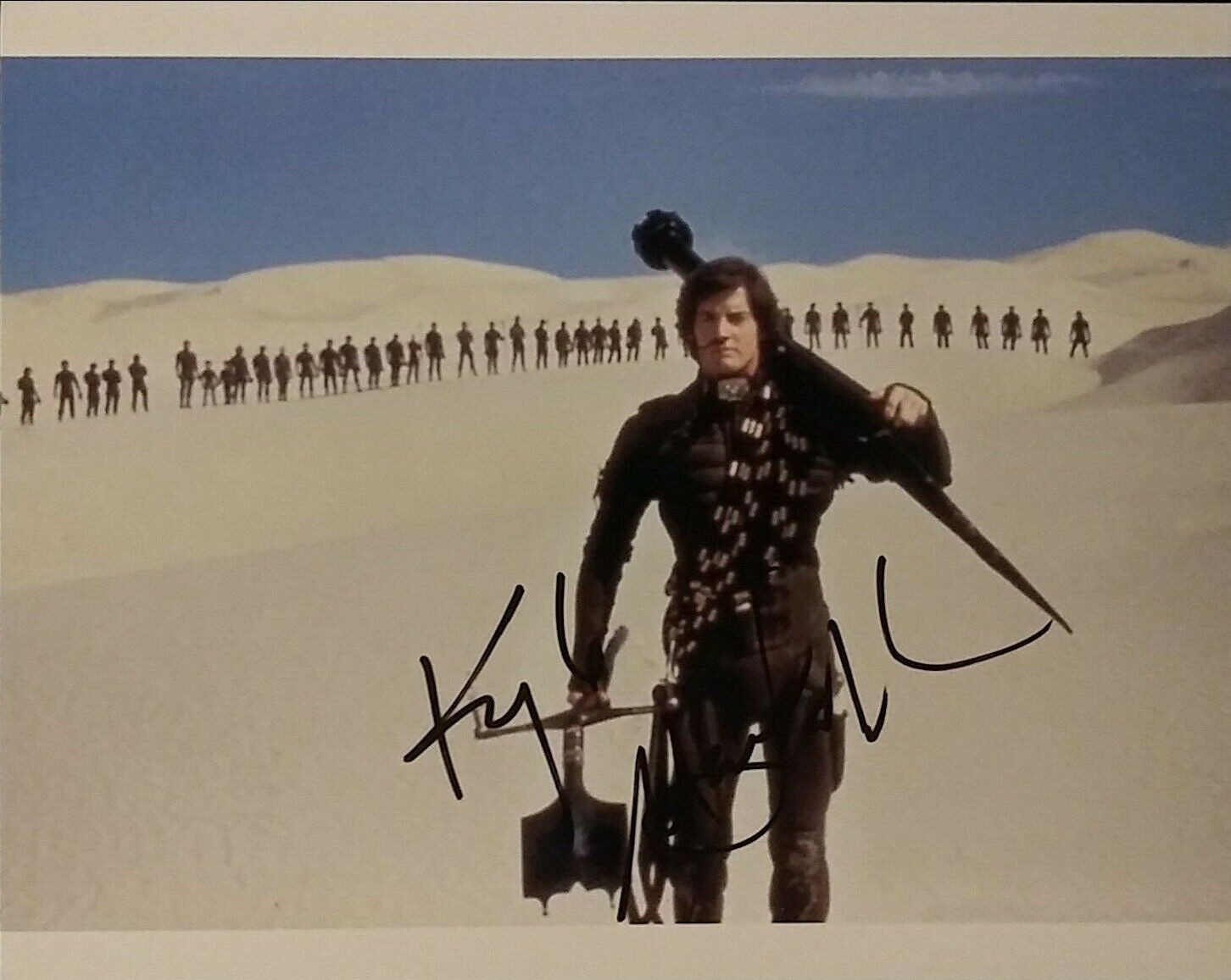 Kyle MacLachlan - Dune - signed 8 x 10