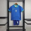 2024 kids brazil Away_Football Shirt 1:1 Thai Quality