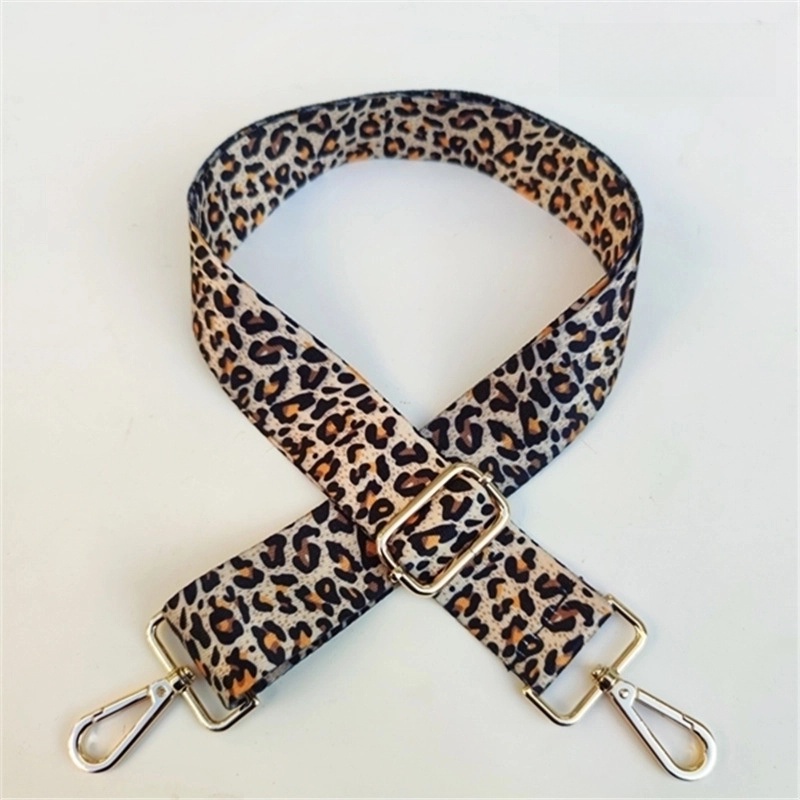 New Leopard Print Wide Shoulder Luggage Accessories Strap