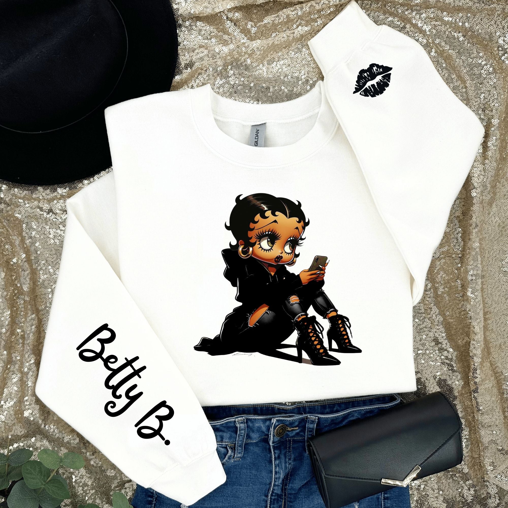 Loveyoufancy Betty B. Kiss Shirt