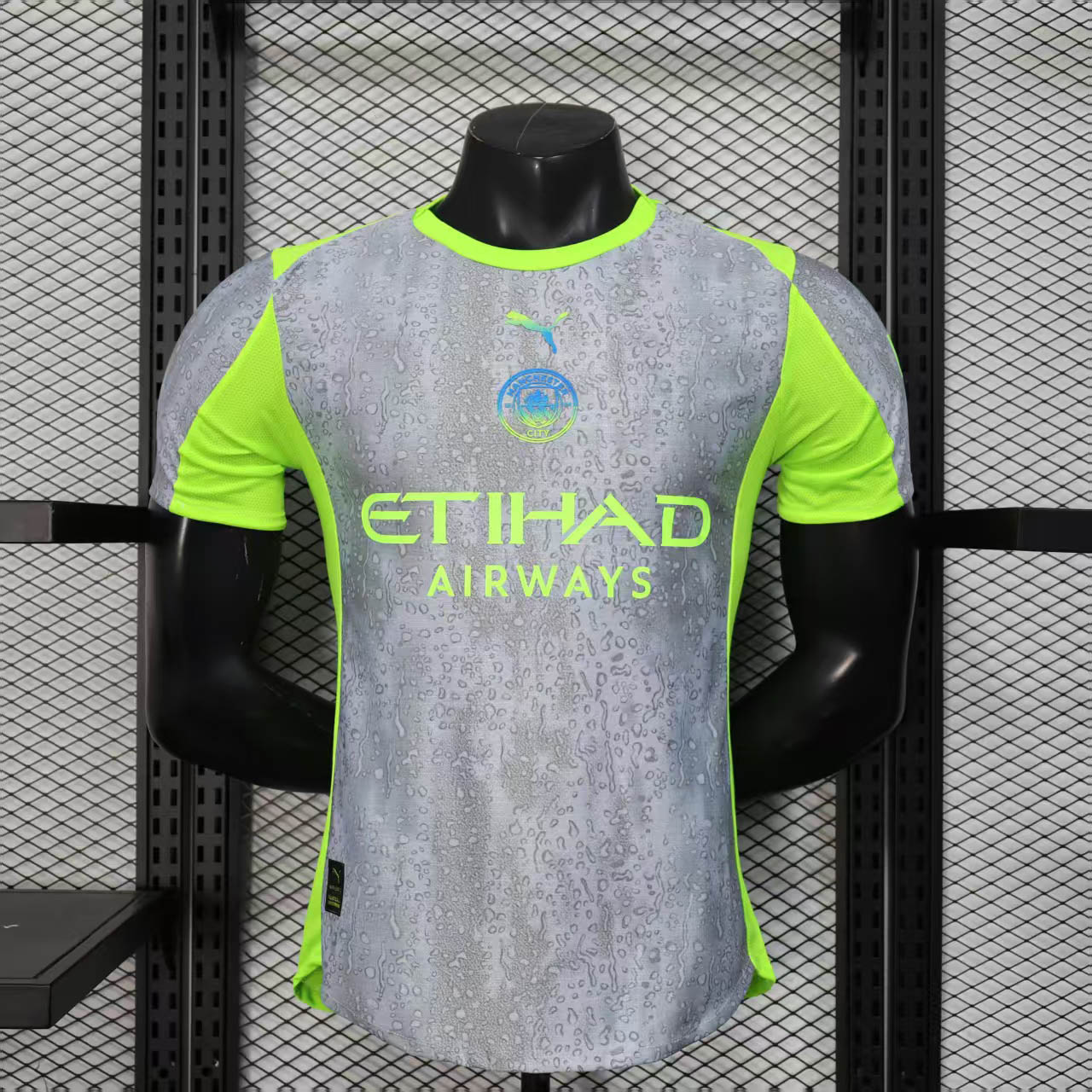 2025-2026 Player Version Manchester City Third Away Football Shirt 1:1 Thai Quality- Maxi Kit