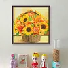 Sunflower - 9CT Full Beaded Cross Stitch Kit(40x40cm)