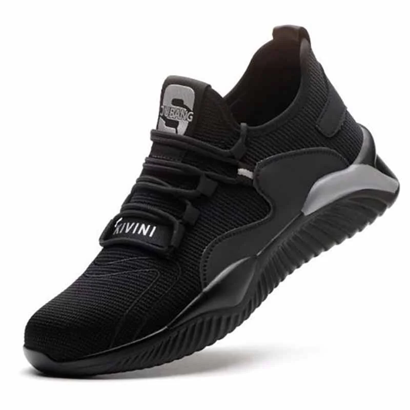 Industrial Men Work Shoes Steel Toe Safety Working Men Ankle Boots Anti-Smashing Causal Sport Sneaker Lightweight Freeshipping