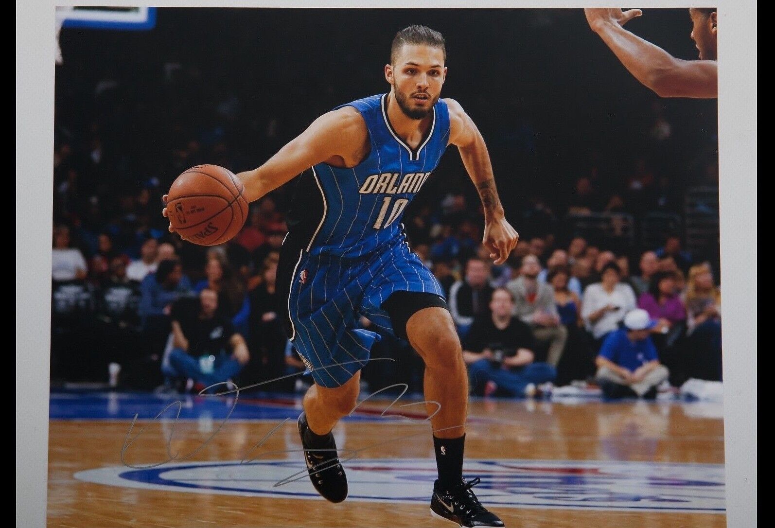 GFA Orlando Magic * EVAN FOURNIER * Signed 11x14 Photo Poster painting E2 PROOF COA