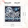 Diamond Painting-DIY Crystal Rhinestone Wolf