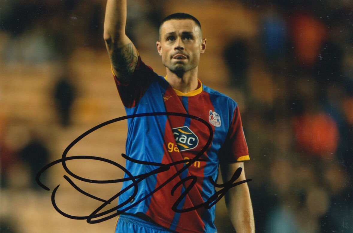 CRYSTAL PALACE HAND SIGNED DAMIEN DELANEY 6X4 Photo Poster painting 1.