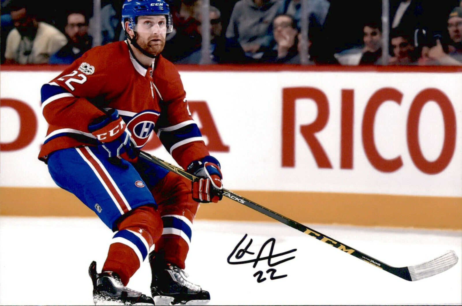 Karl Alzner SIGNED autographed 4x6 Photo Poster painting MONTREAL CANADIENS #3