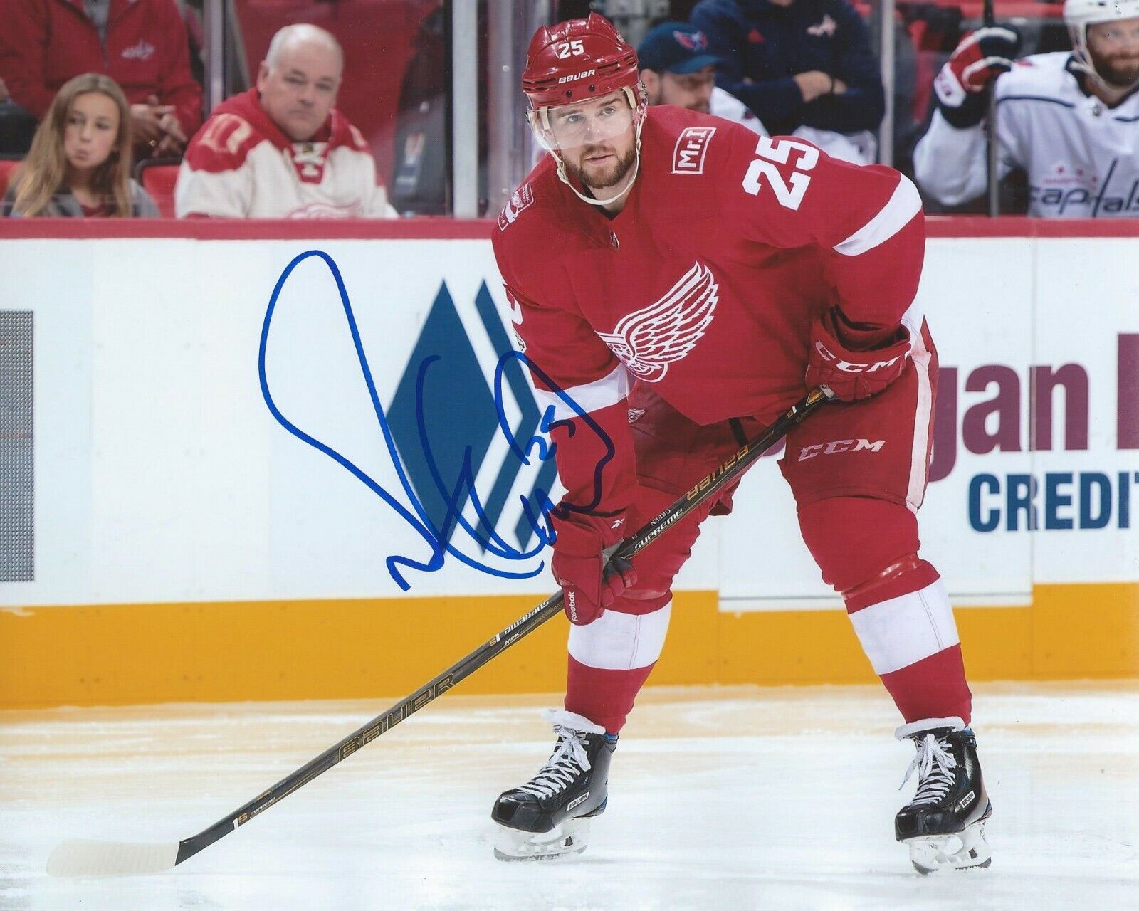 Mike Green Signed 8x10 Photo Poster painting Detroit Red Wings Autographed COA