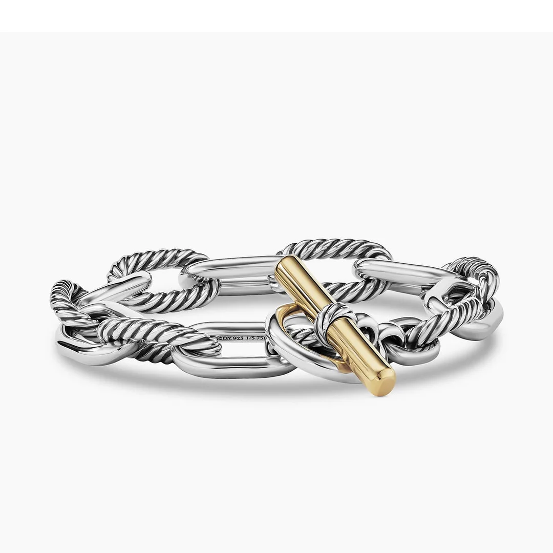 Jagged Metal - 💥MOSCHINO Time for Holy charm Y2K bracelet with