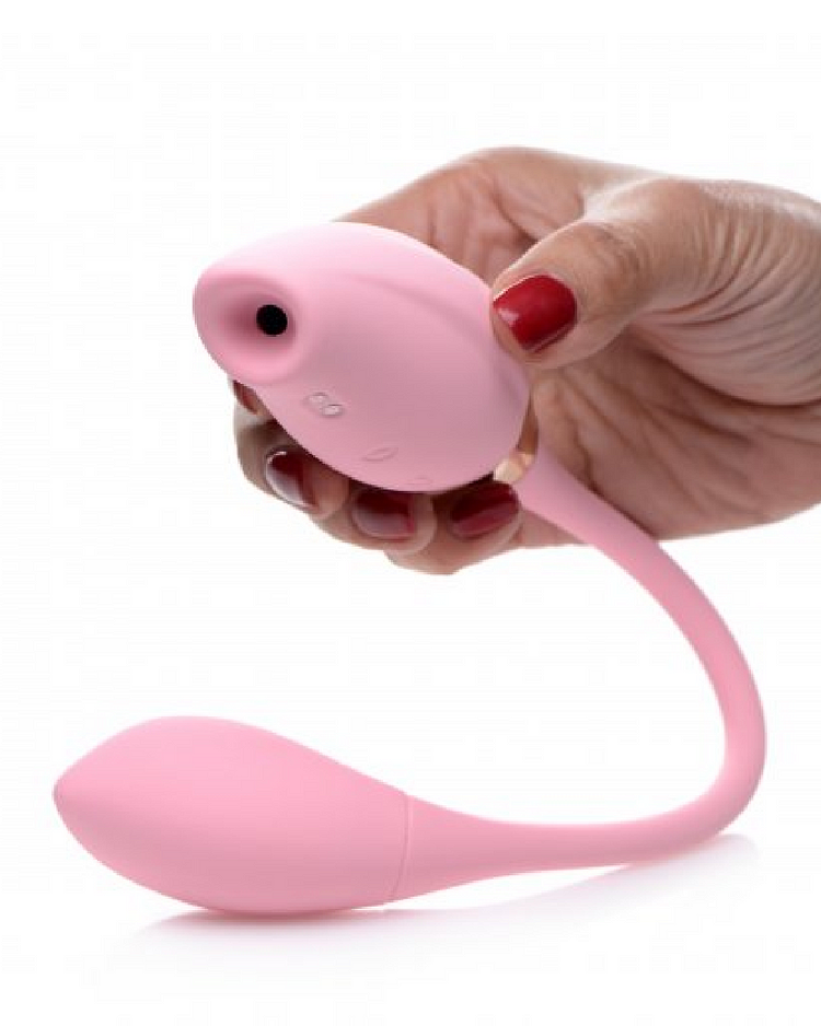 pornhint Pornhint Tandem Plus Silicone Clitoral Suction Stimulator And Egg