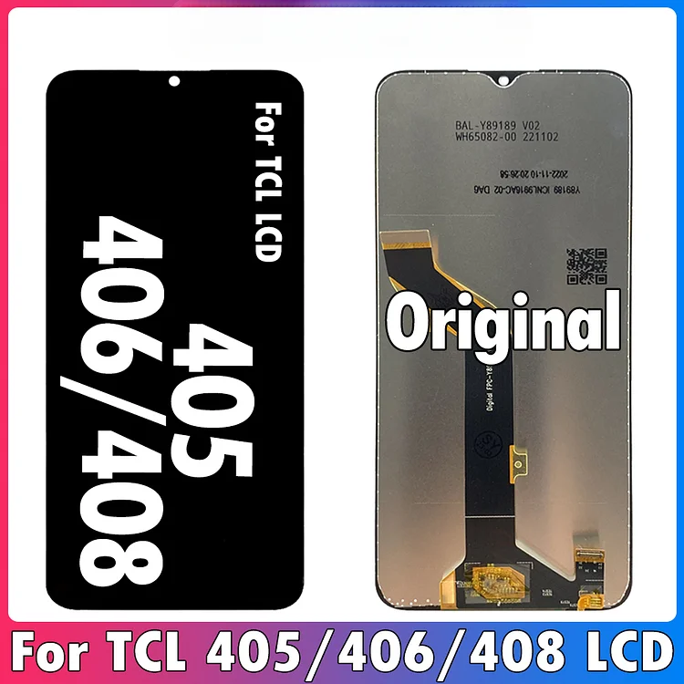 6.6" Original For TCL 405 T506 T506K T506D LCD 406 408 T507D1 T507A T507U T507A T507J T507 LCD Display Touch Screen Digitizer