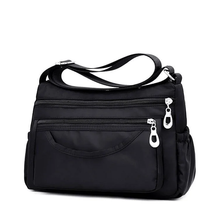 Women's large capacity nylon canvas economical practical shoulder bag-Annaletters