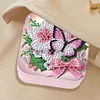 (US Local)DIY Butterfly Diamond Painting Kit Rotatable Mirror w Diamond Art Jewelry Box
