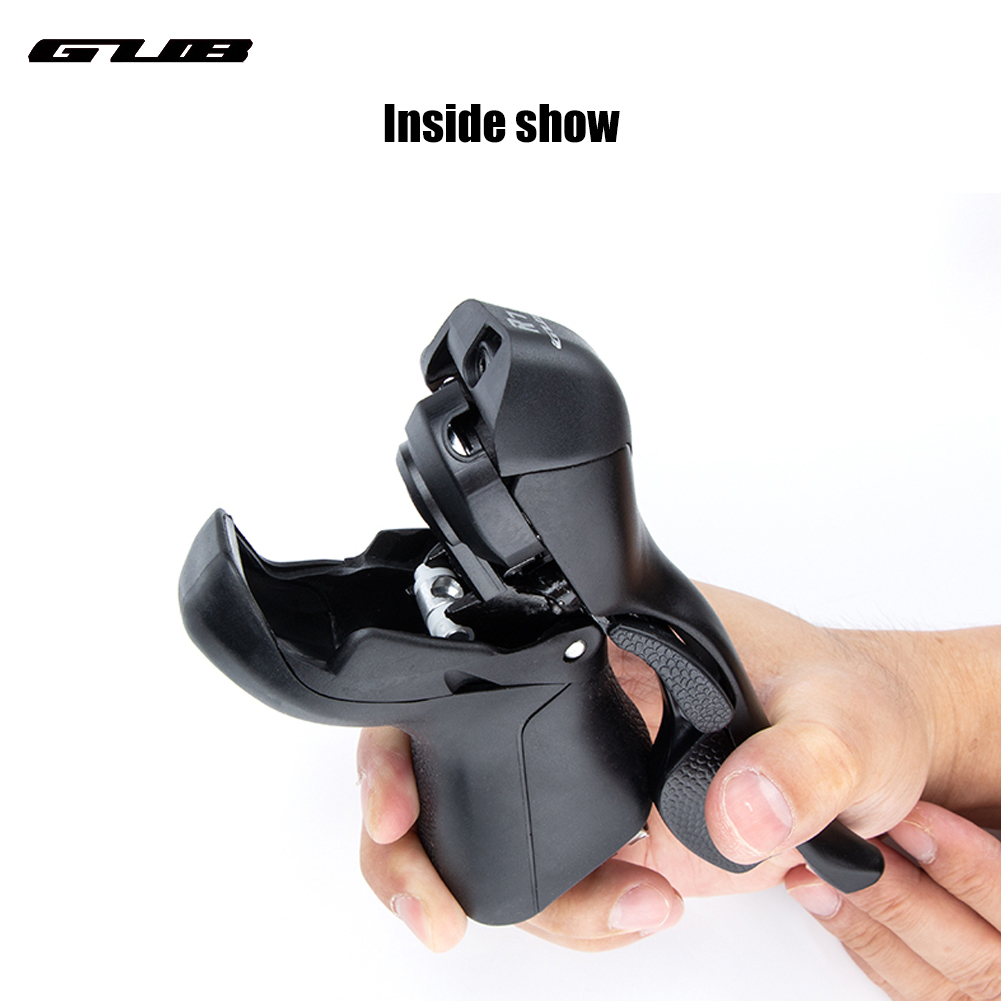 

GUB Road Bike Shifter 7/8/9 Speeds Brake Cycling Shift Lever Derailleur, 2x8, 501 Original