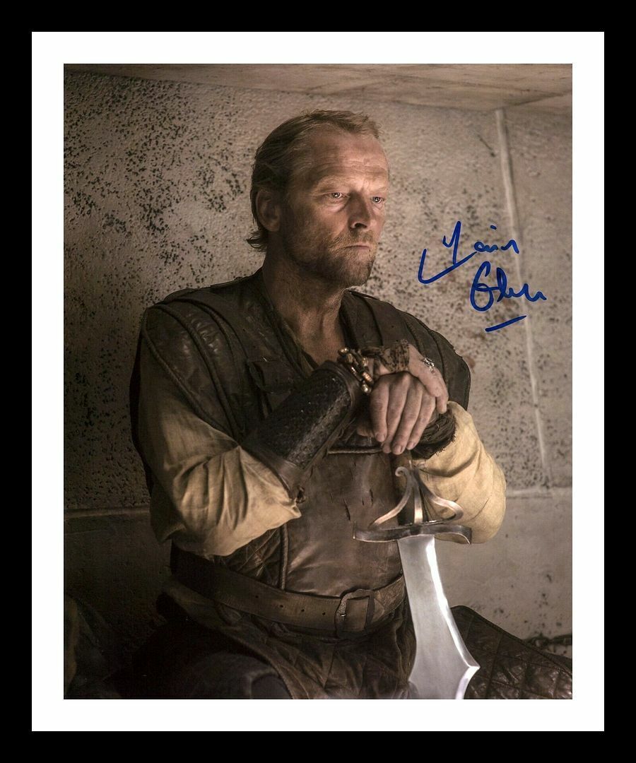 Iain Glen - Game of Thrones Autographed Signed & Framed Photo Poster painting 1