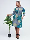 Dewuor Marlin Shirt Dress - Blue