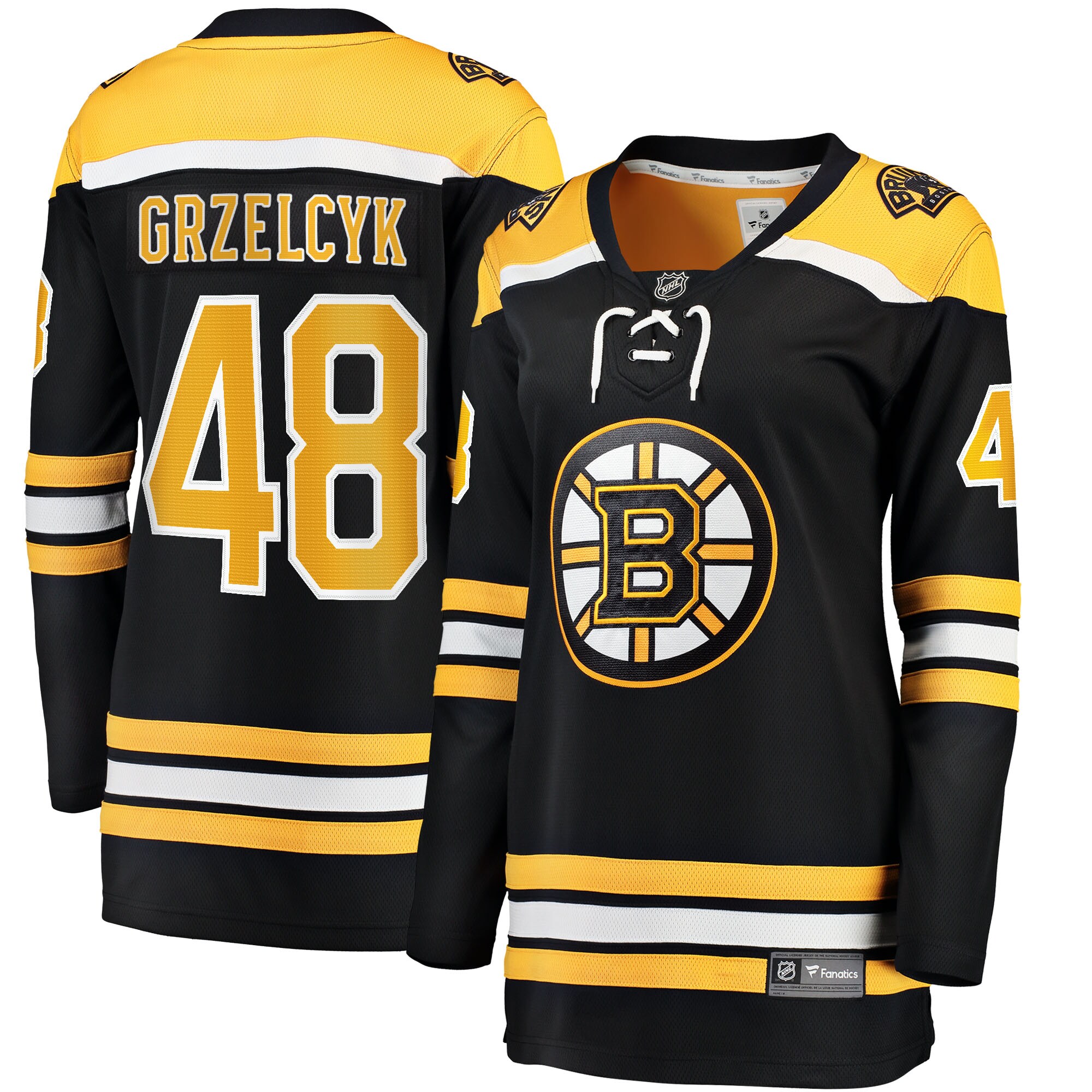Matt Grzelcyk Boston Bruins Fanatics Women’s Home Breakaway  Jersey – Black mysite