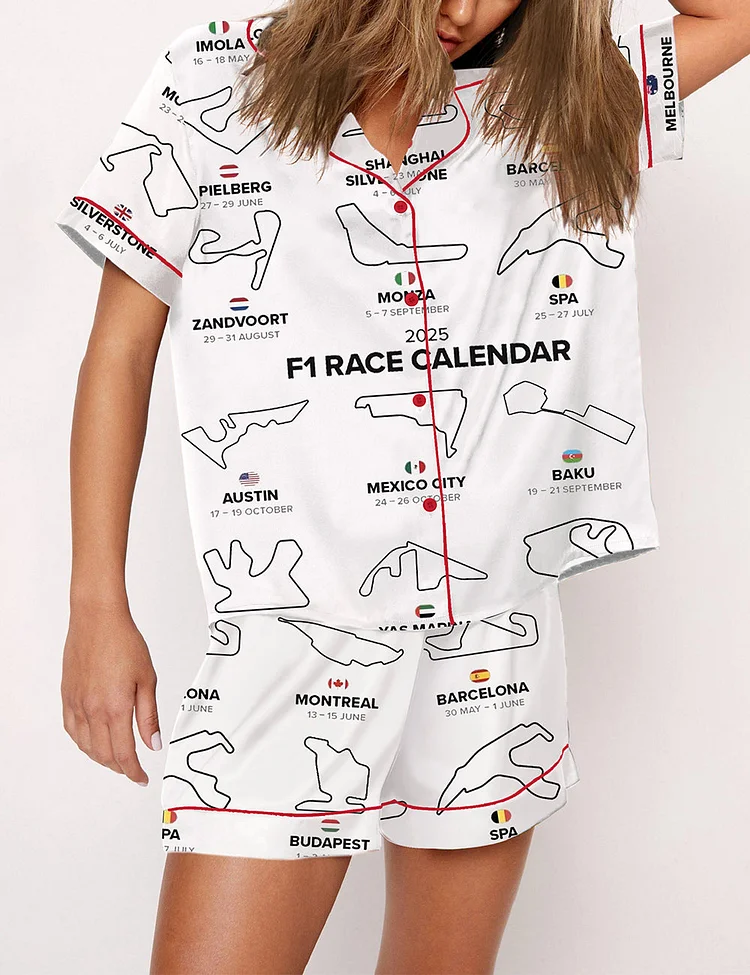 Women's F1 Race Pajama Set