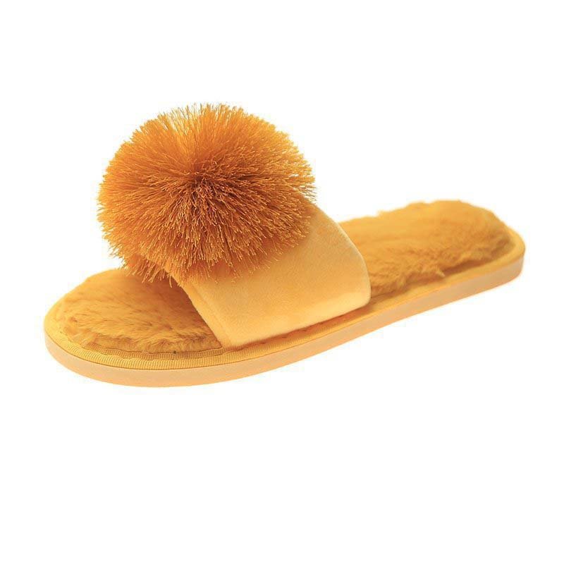 Letclo™ Autumn and Winter Indoor Non-slip Plush Slippers letclo Letclo