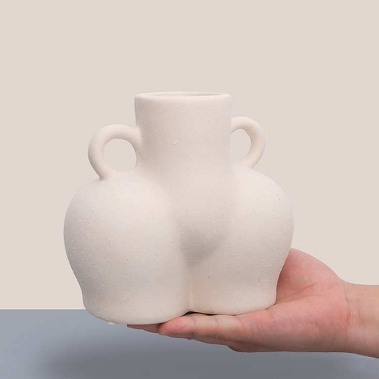 Ceramic Simulation Human Body Art Ass Model Vase