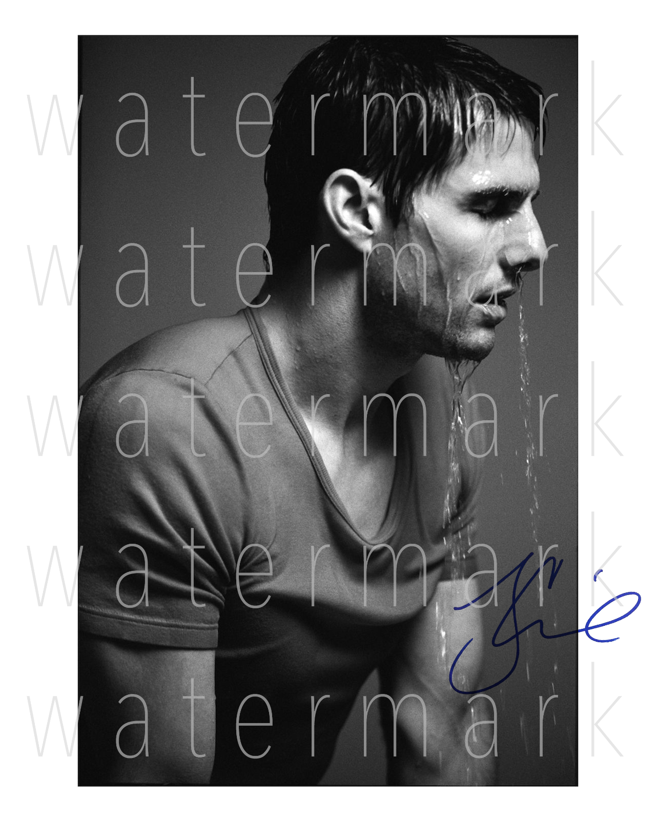 Tom Cruise sexy signed 8x10 Photo Poster painting print picture poster art autograph RP