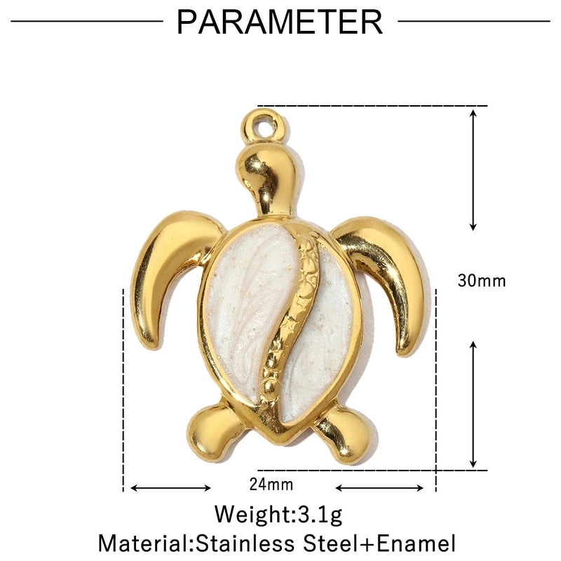 3 PCS/Package 18 * 20mm 18 * 22mm 304 Stainless Steel Geometric Heart Shape Jewelry Accessories Pendant