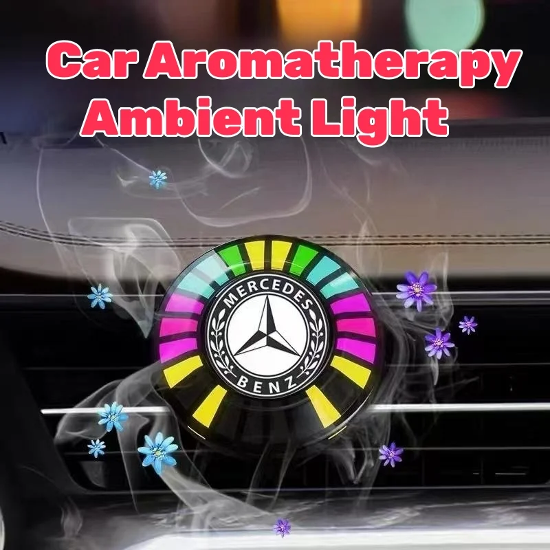 Vehicle-mounted LED aromatherapy pick-up lamp