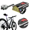 2Pcs Headlight & Taillight Bike Front Lamp Waterproof 4 Modes Bicycle Flashlight