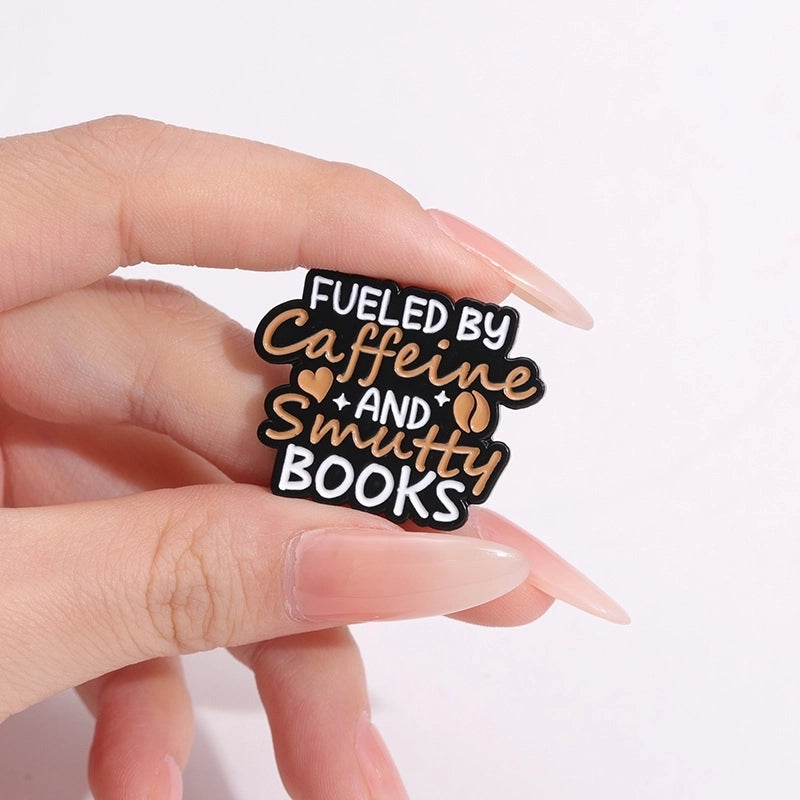 Cartoon Style Cowboy Style Book Letter Alloy Stamping Stoving Varnish Plating Unisex Brooches