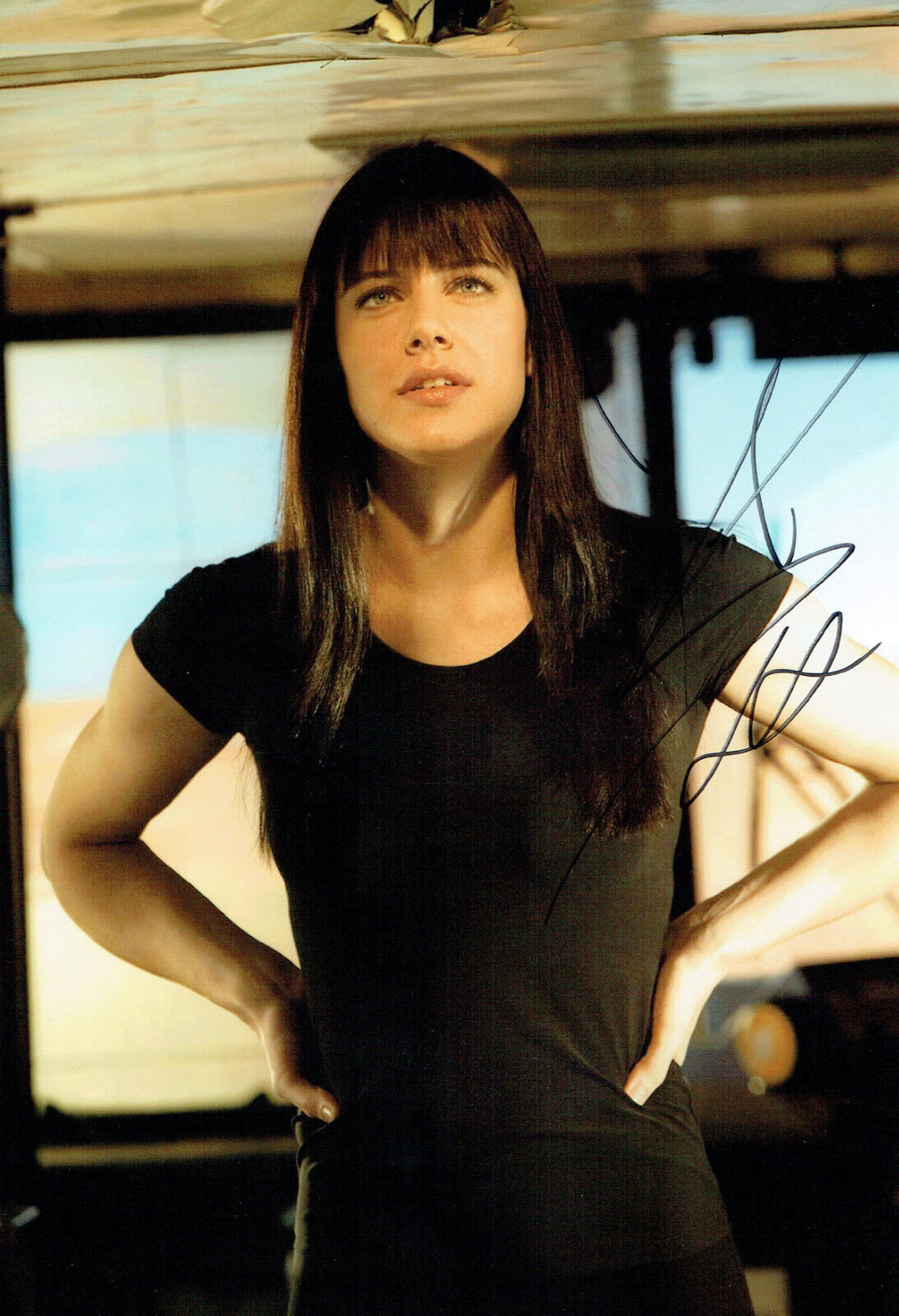 Michelle RYAN Dr Who SIGNED 12x8 Autograph Photo Poster painting AFTAL COA Image 1