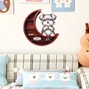 Lunar Design DIY Diamond Painting Wall Shelf 5D Diamond Embroidery Painting Kit