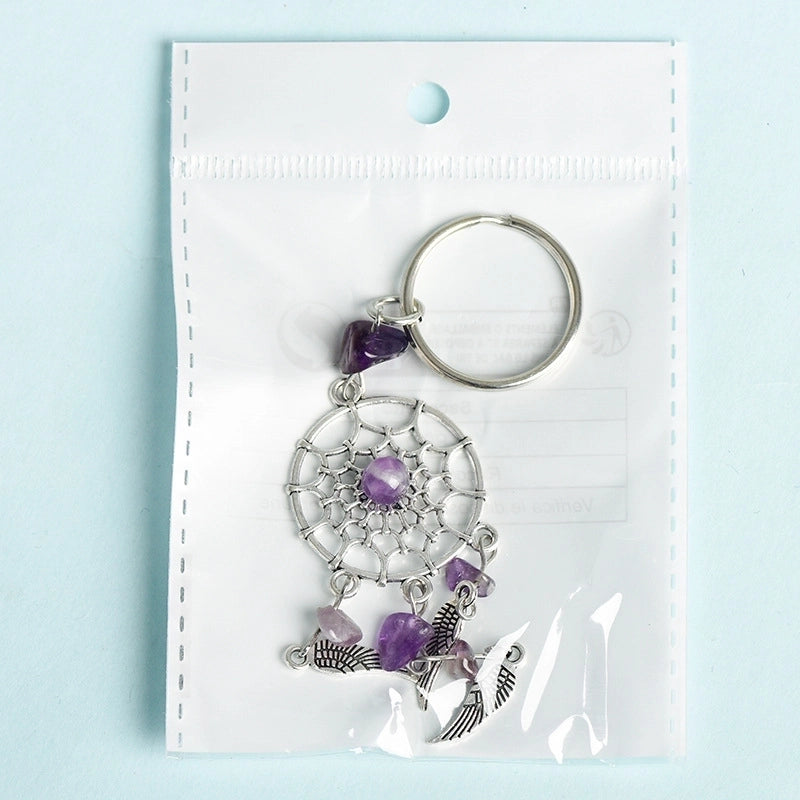 Minimalist Dreamcatcher Alloy Crystal