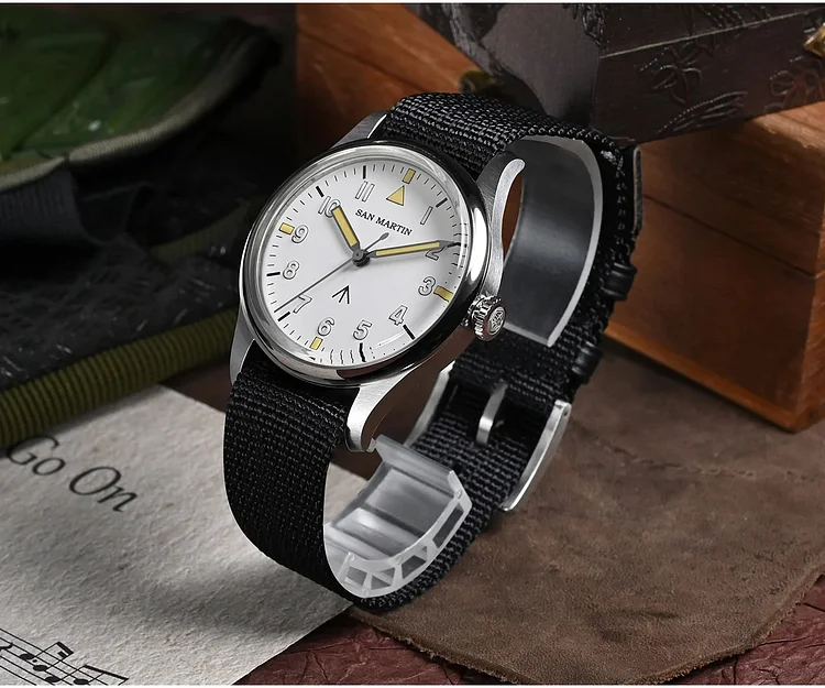 San Martin 36mm VH31 Mechaquartz Movement SN105G-XB