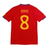 Vintage Soccer Jersey XAVI #8 Spain Home 2010