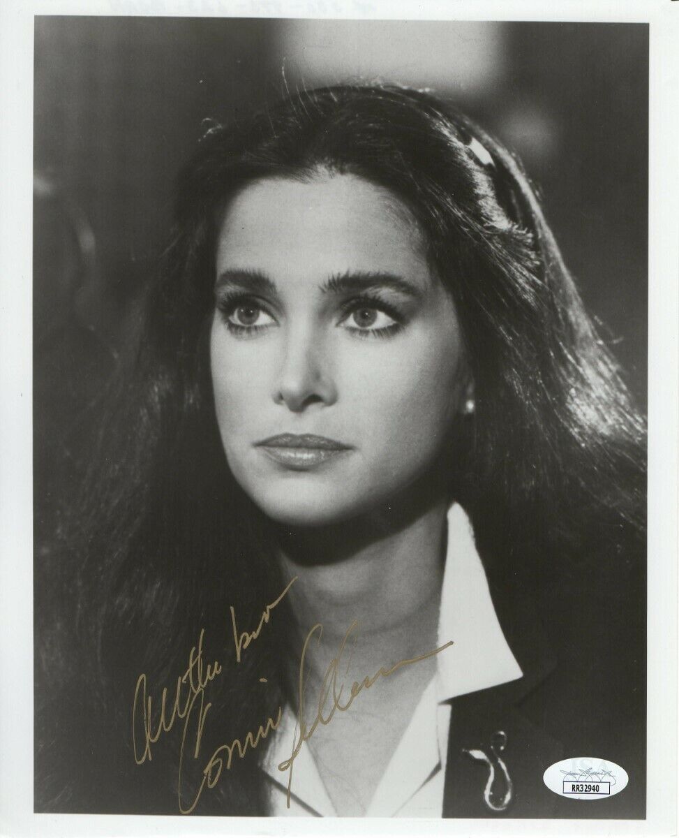 Connie Sellecca Signed Autographed 8X10 Photo Poster painting Flying High Hotel JSA RR32940