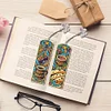 (US Only)3Pcs Butterfly DIY Diamond Art Bookmark Food Beverages Bookmark Art Supplies