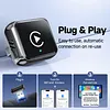 Wireless CarPlay & Android Auto Adapter Plug & Play 3 in 1 Mirror Link Adapter