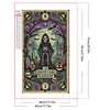 Halloween 5d DIY Quadrat Vollbohrer Diamond Painting Kit Haus Wanddekoration 45x75cm