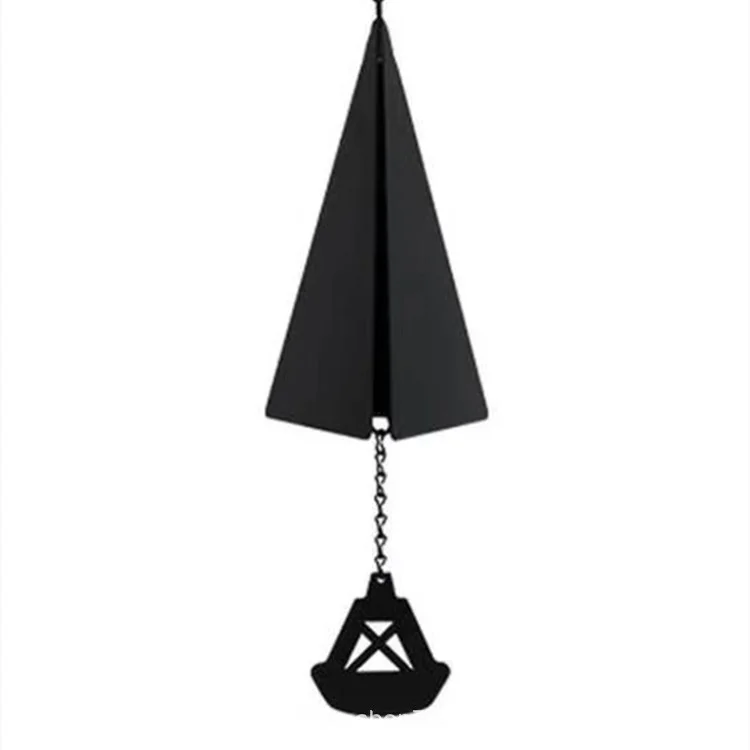Triangle creative courtyard metal wind chimes
