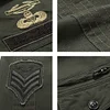 Men's Winter Military Cargo Jacket - Fleece Tactical Coat