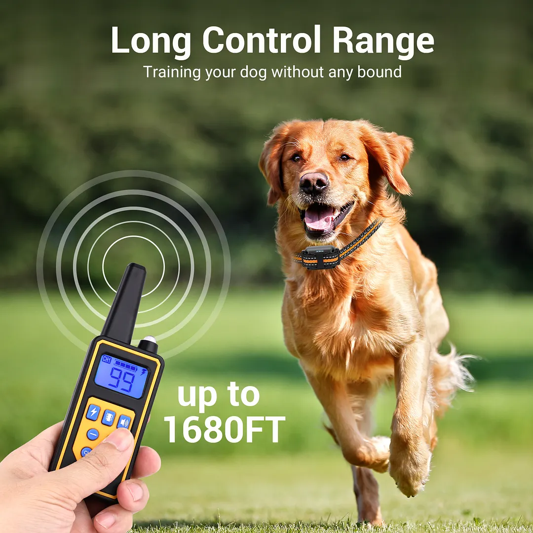 Rechargeable Dog Training Collar With Remote – Beep, Vibration & Shock For 1 Or 2 Dogs