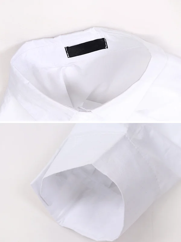 Unique Two-Piece Irregular Vest and Blouse Set