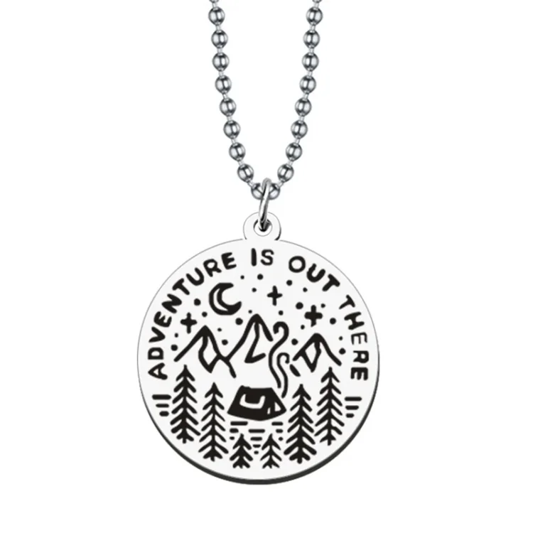 AL™  Advernture is out there Necklace-Annaletters