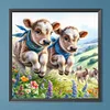 Diamond Painting-DIY Full Round Drill Cow(40*40CM)