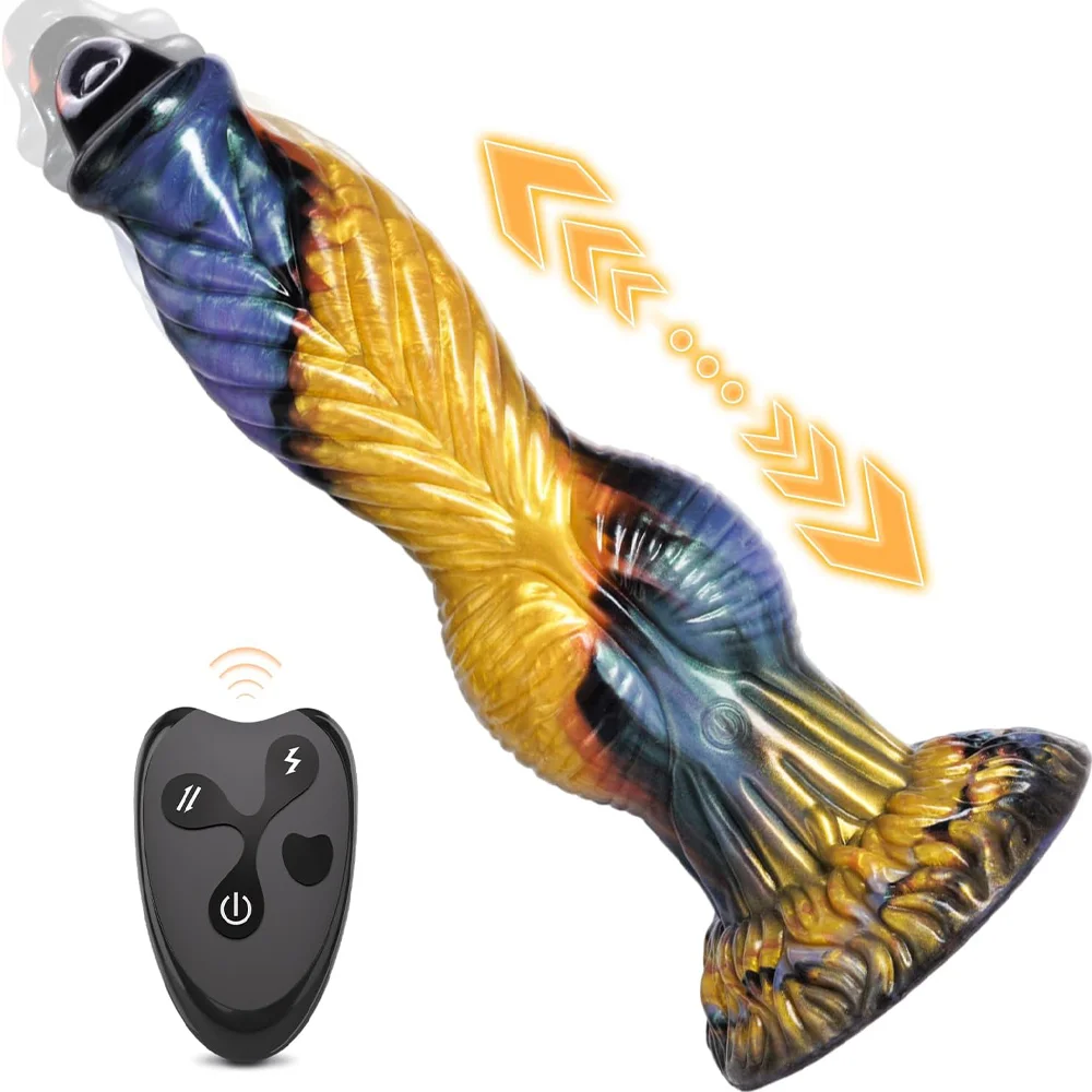 Phoenix 7 Thrusting Vibrating Big Sucker Monster Dildo