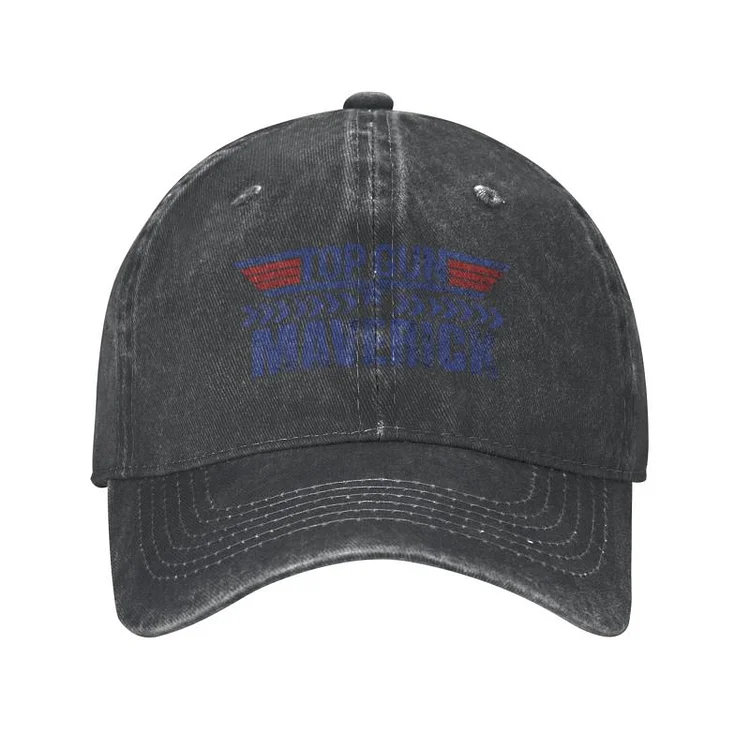 Classic Top Gun Cotton Baseball Cap Women Men Personalized Adjustable Unisex Film Dad Hat Spring