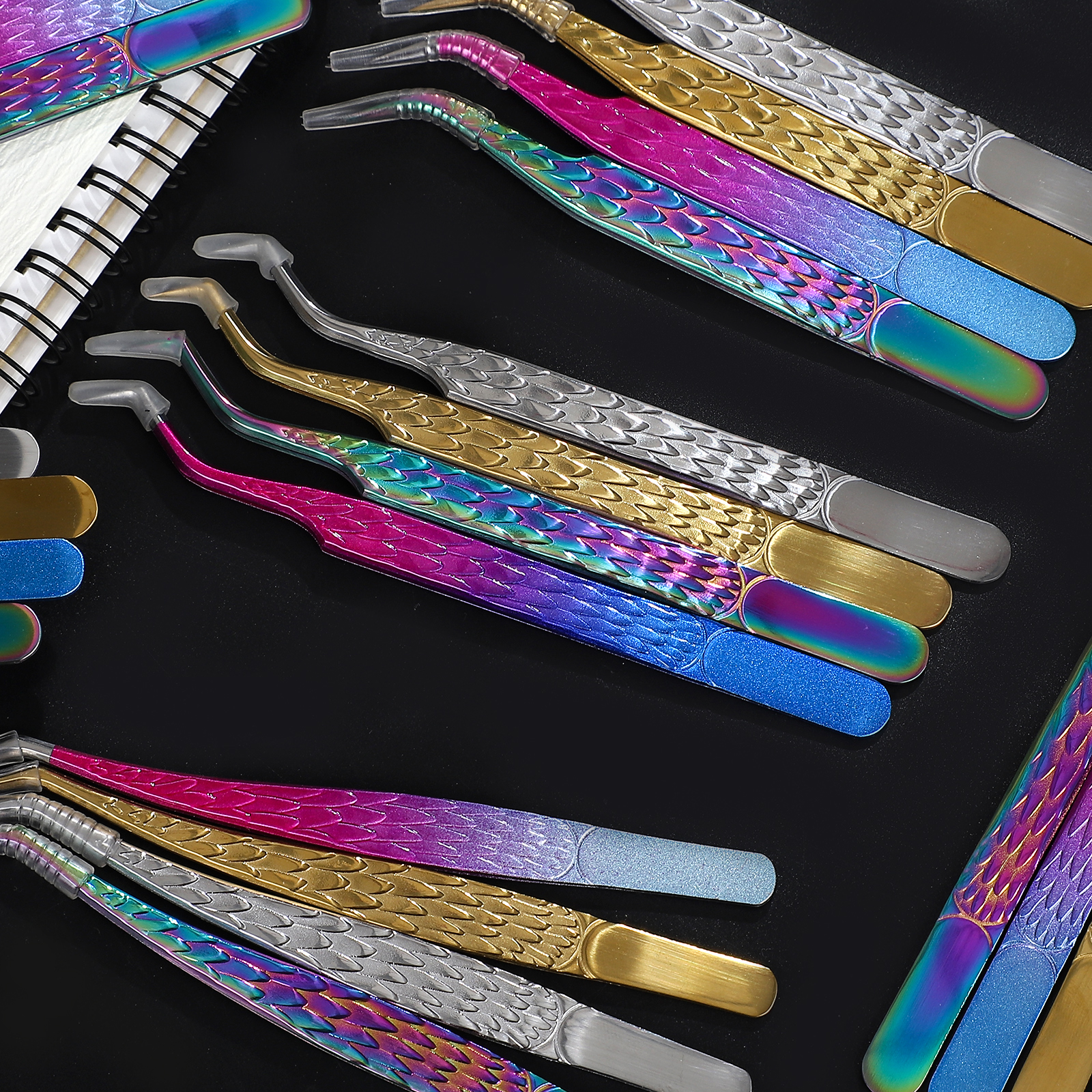 저널 콜라주 도구 - 스테인리스 스틸 고밀도 접목 핀셋