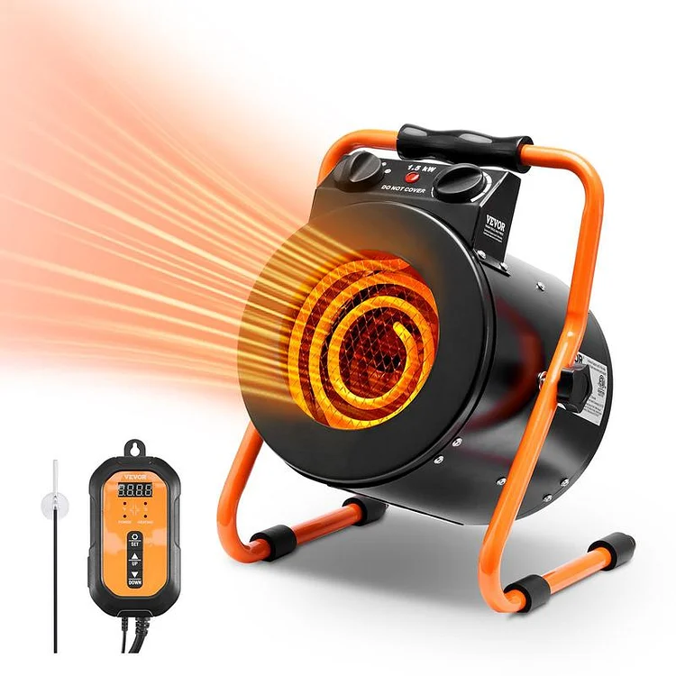 😱Limited Stock-Today Only $19.99🎁VEVOR Greenhouse Heater with Thermostat