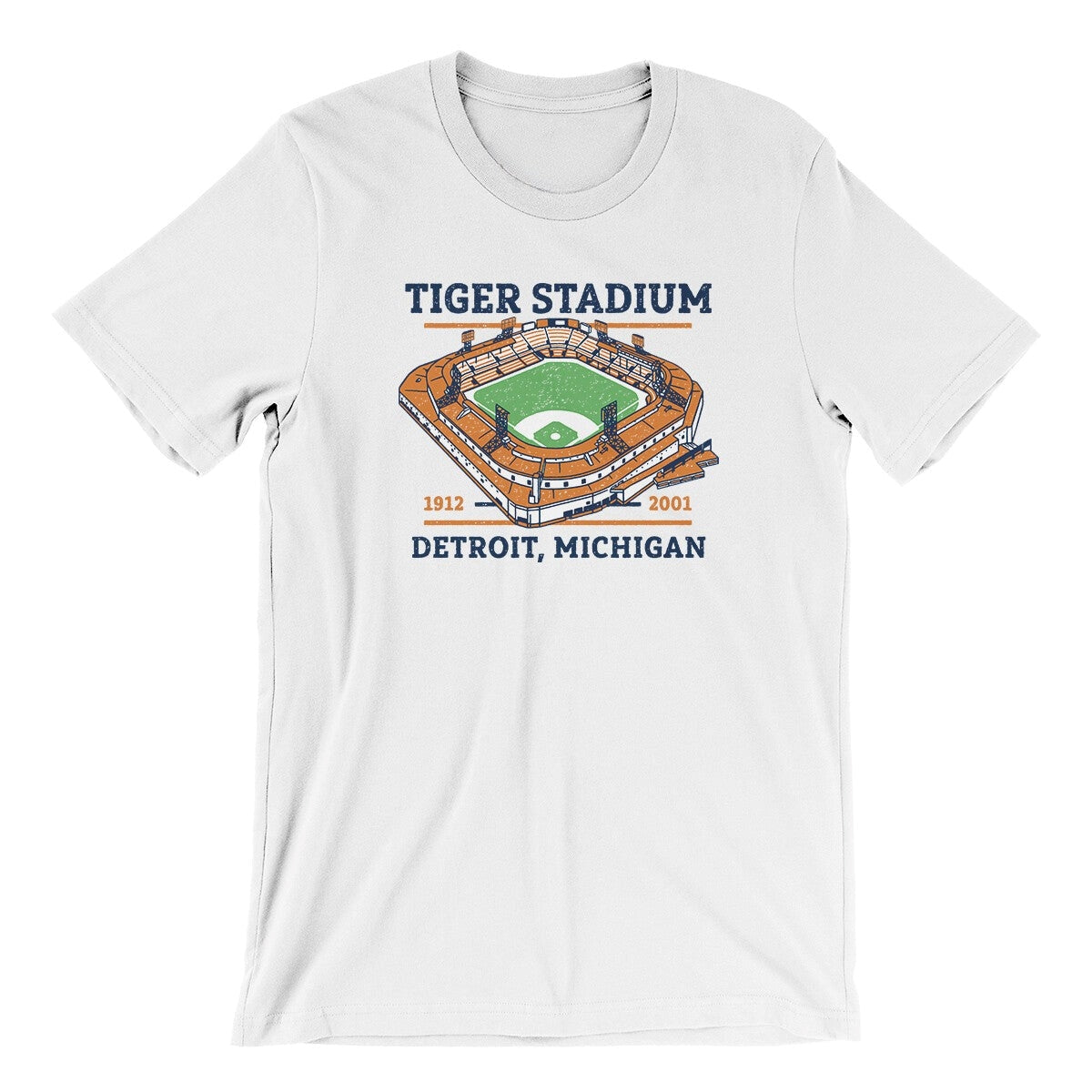 Mtr Tiger Stadium Men/Unisex T-Shirt Heather True Royal / S