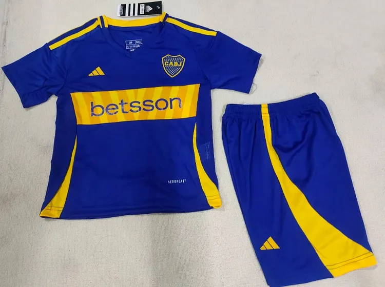 24-25 season Boca home jersey children's clothing